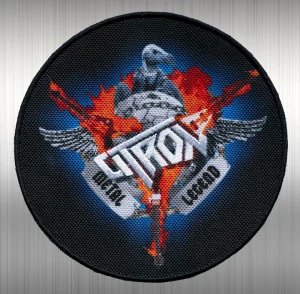 Nášivka CITRON Metal legend kulatá