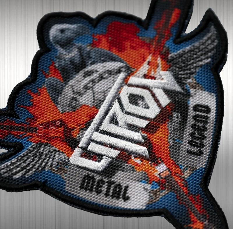 Nášivka CITRON Metal legend výřez